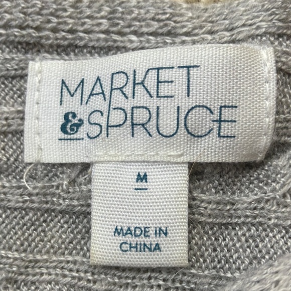 Market and Spruce Reviera Cable Knit Dolman - Picture 3 of 8